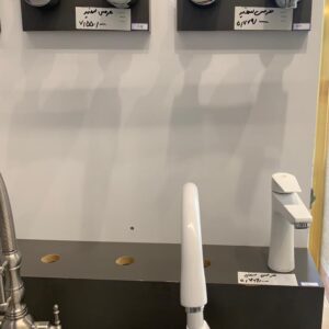 ست کامل شیرآلات هرمس سفید