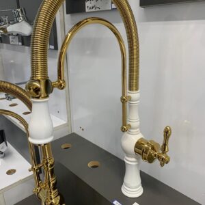 ظرفشویی تک منظوره شایلین سفید طلایی