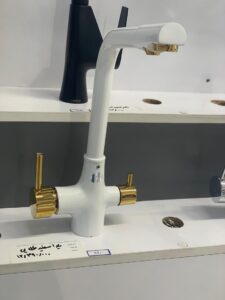 ظرفشویی یلدا سفید طلایی