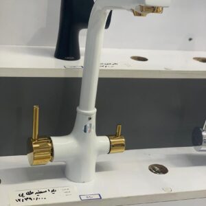 ظرفشویی یلدا سفید طلایی